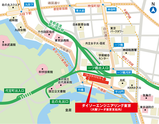 東京営業部MAP